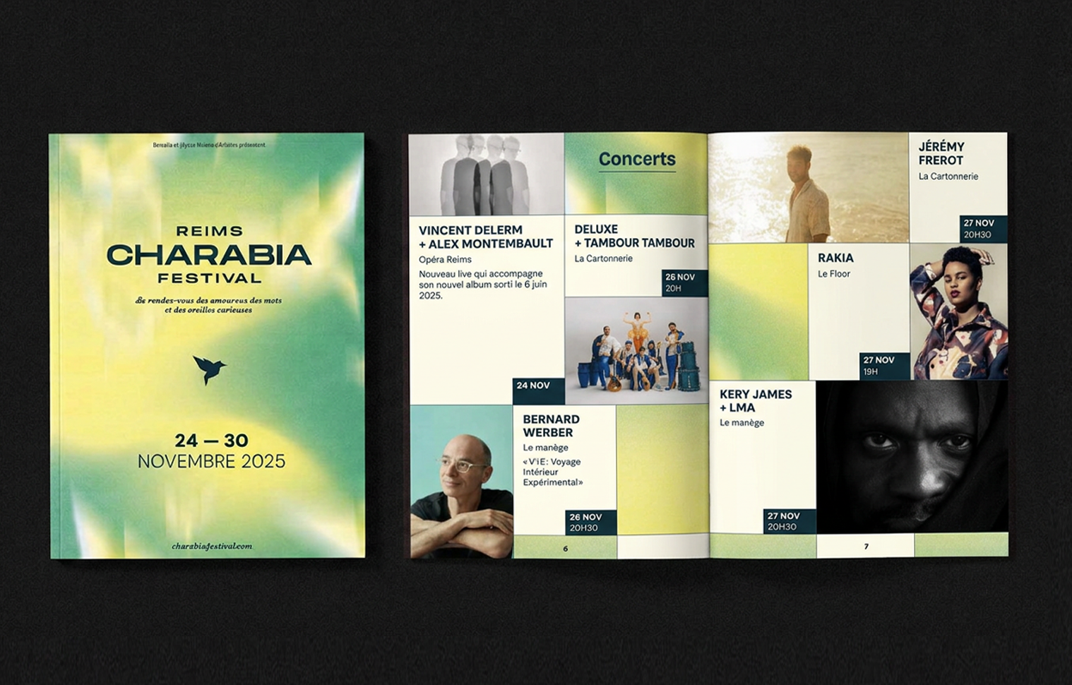 Charabia Festival 2025 visual identity