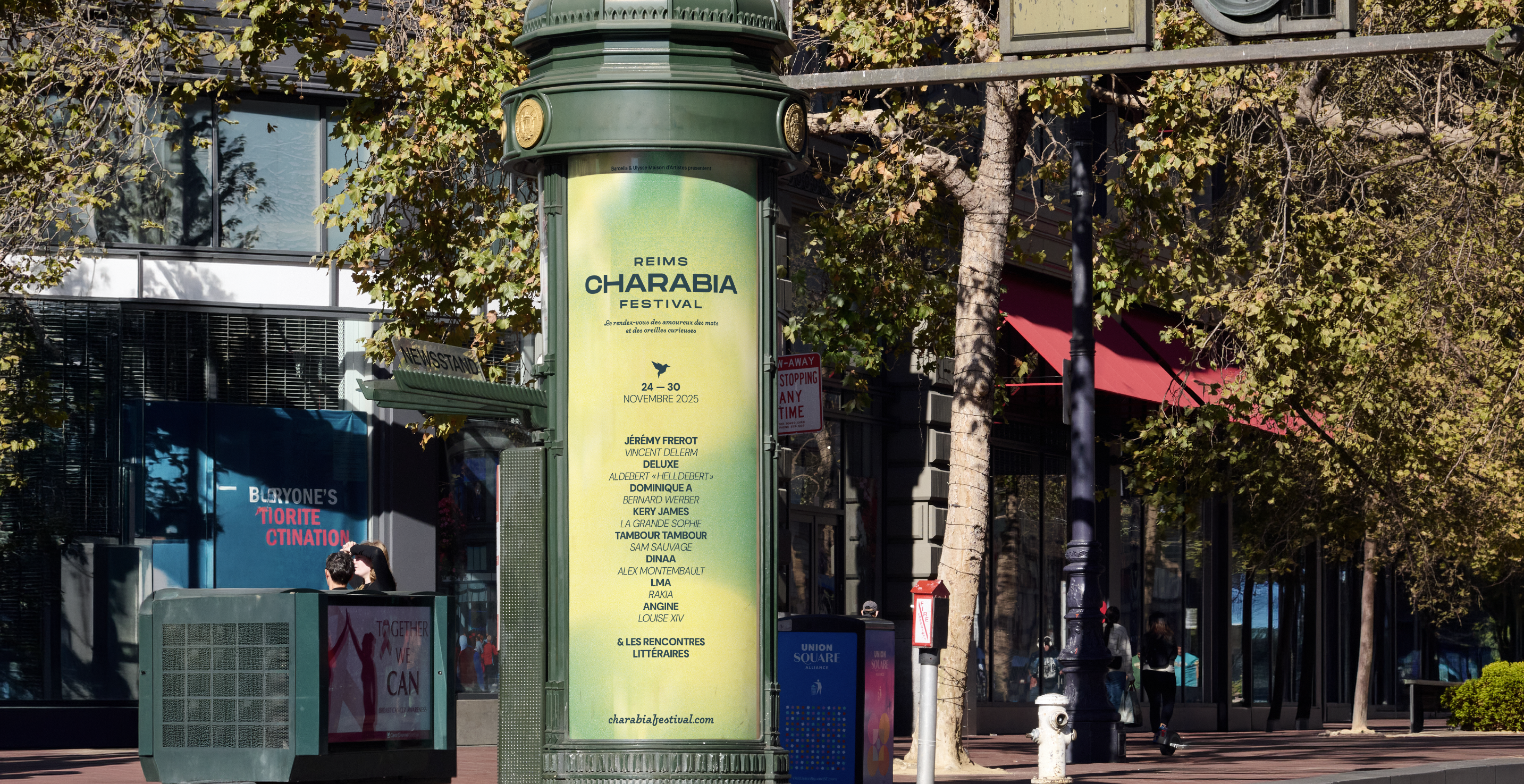 Charabia Festival 2025 visual identity